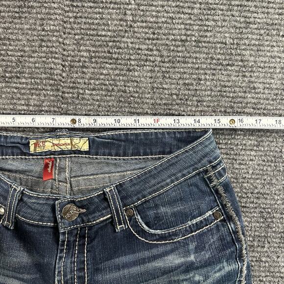 Y2K Womens Buckle BKE Sabrina Lowrise Bootcut Stretch Jeans W30xL28 - Picture 6 of 7